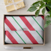 Candy Cane Streifen Holiday Seidenpapier (Geschenk)