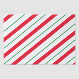 Candy Cane Streifen Holiday Seidenpapier