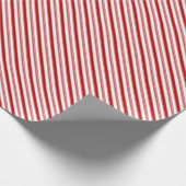 Candy Cane Streifen (in kleinem Maßstab) Geschenkpapier (Ecke)