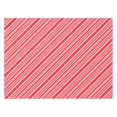 Candy-Cane-Streifen Tischdecke (Vorderseite (Horizontal))