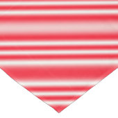 Candy-Cane-Streifen Tischdecke (Schrägansicht)