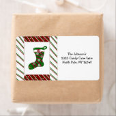 Candy Cane Streifen und Weihnachten Strumpf (Insitu)