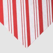 Candy Cane Streifen Weihnachtszettel Seidenpapier (Detail)