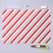 Candy Cane Streifen Weihnachtszettel Seidenpapier (Handwerk)
