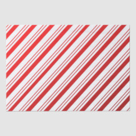 Candy Cane Streifen Weihnachtszettel Seidenpapier