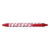 Candy Cane Strip Kugelschreiber (Rückseite)