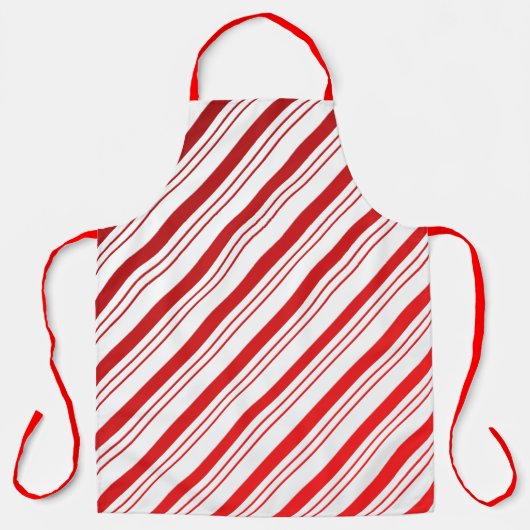 Candy Cane Strip Schürze (Vorderseite)