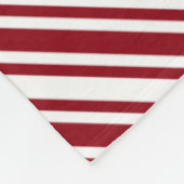 Candy Cane Stripe Fleecedecke (Ecke)