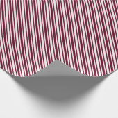 Candy Cane Stripe Geschenkpapier (Ecke)