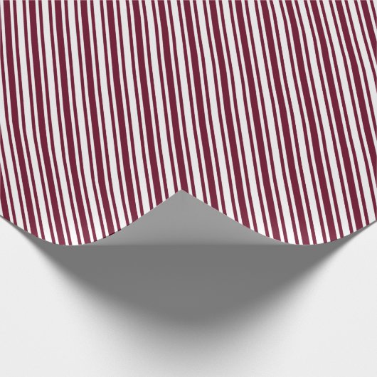 Candy Cane Stripe Geschenkpapier (Ecke)