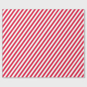 Candy Cane Stripe Geschenkpapier (Flach)