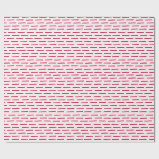 Candy Cane Stripe Geschenkpapier (Flach)
