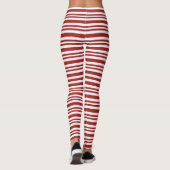 Candy Cane Stripe Leggings (Rückseite)