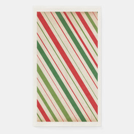 Candy Cane Stripe Papierhandtuch Serviette