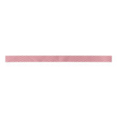 Candy Cane Stripe Red and White Christmas Satinband (Vorderseite)