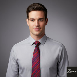 Candy Cane Stripe Red blue Bow Festive Christmas Krawatte