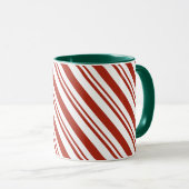 Candy Cane Stripe Tasse (VorderseiteRechts)