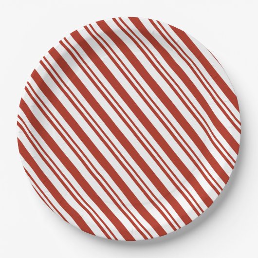 Candy Cane Stripe Teller (Vorderseite)