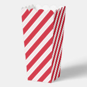 Candy Cane Striped Christmas Popcorn Box Geschenkschachtel (Vorderseite)