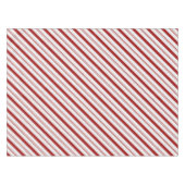 Candy Cane Striped Tischdecke (Vorderseite (Horizontal))