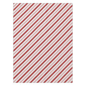 Candy Cane Striped Tischdecke (Vorderseite)