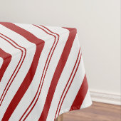 Candy Cane Striped Tischdecke (Beispiel)