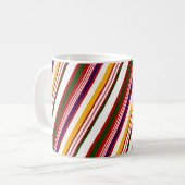 Candy Cane Stripes Christmas Kaffeetasse (Vorderseite Links)