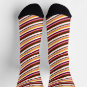 Candy Cane Stripes Christmas Socken (Oben)
