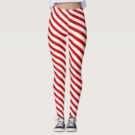 Candy Cane Stripes festival Leggings