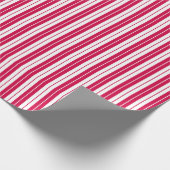 Candy Cane Stripes Geschenkpapier (Ecke)