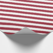 Candy Cane Stripes Geschenkpapier (Ecke)