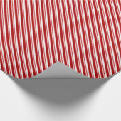 Candy Cane Stripes Geschenkpapier (Ecke)