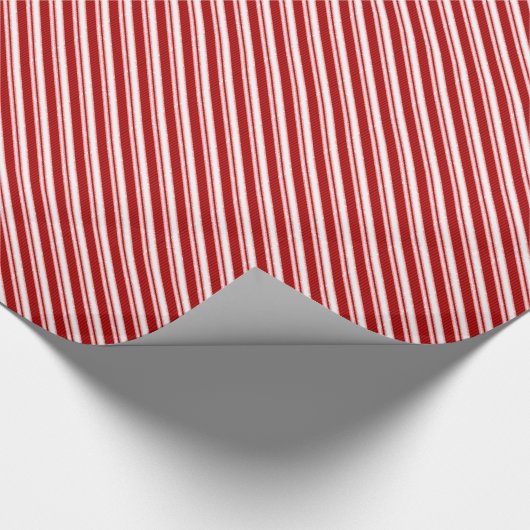 Candy Cane Stripes Geschenkpapier (Ecke)