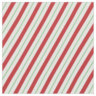 Candy Cane Stripes | Holiday Fabric Stoff