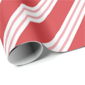Candy Cane Stripes Muster Geschenkpapier (Rolleneckpunkt)
