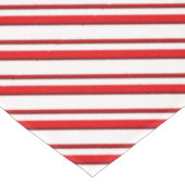 Candy Cane Stripes, Peppermint Rot und Weiß Tischdecke (Schrägansicht)