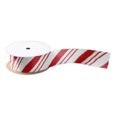 Candy Cane Stripes Satinband (Spule)
