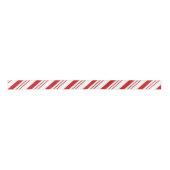 Candy Cane Stripes Satinband (Vorderseite)