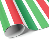 Candy Cane Stripes Weihnachten Geschenkpapier (Rolleneckpunkt)