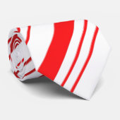 Candy Cane Stripes Weihnachten Krawatte (Gerollt)