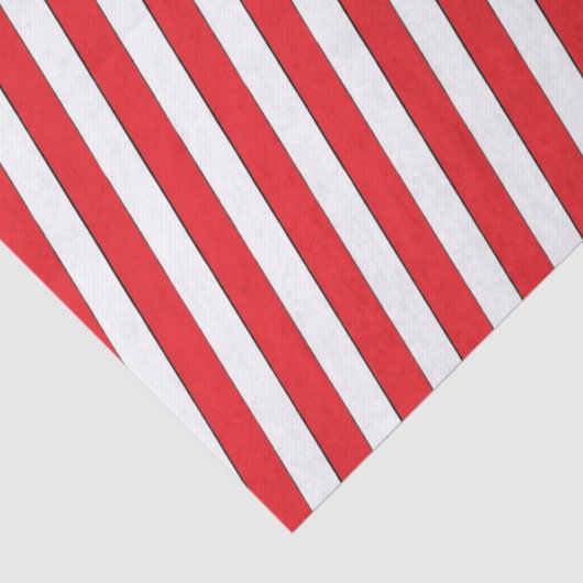 Candy Cane Stripes Weihnachten Weihnachten Whimsik Seidenpapier (Detail)