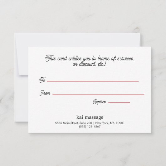 Candy Cane Stripes Weihnachtsgeschenk (Rückseite)