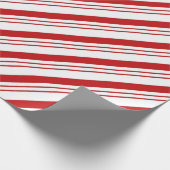 Candy Cane Stripes Wrapping Paper Geschenkpapier (Ecke)