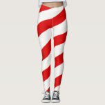 Candy Cane Stripped Leggings<br><div class="desc">Candy Cane Stripped Leggings</div>