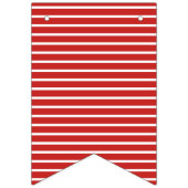 Candy Cane Strippenfahnen Wimpelkette (Erste Fahne)