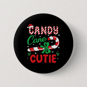 Candy Cane Süsse Funny Christmas Holiday Boys Todd Button