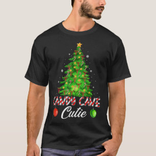 Candy Cane Süße Lustige Weihnachtsbaum Candy Liebh T-Shirt