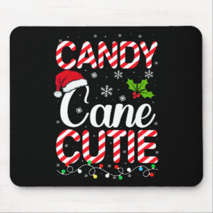 Candy Cane Süsse Niedlich Funny Christmas Weihnach Mousepad