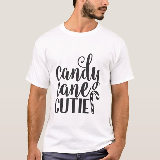 Candy Cane Süsse T-Shirt (Vorderseite)