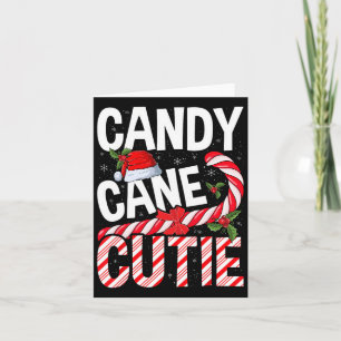 Candy Cane Süsse Weihnachten Weihnachten Weihnacht Karte